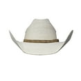 thumbnail image 5 of Bullhide Hats 2432 Rodeo Round-Up Collection Jason 10X 7 1/4 Natural Cowboy Hat, 5 of 7