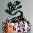 thumbnail image 2 of Demon Slayer Anime Style Bus Passcard Wallet with Lanyard for School Office ID Card Holder Cute Design, 2 of 26