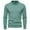 Green-B, variant on IYTR Mens Stand Collar Sweaters Solid Color Long Sleeve Pullover Sweater Casual Textured Sweater Coffee M