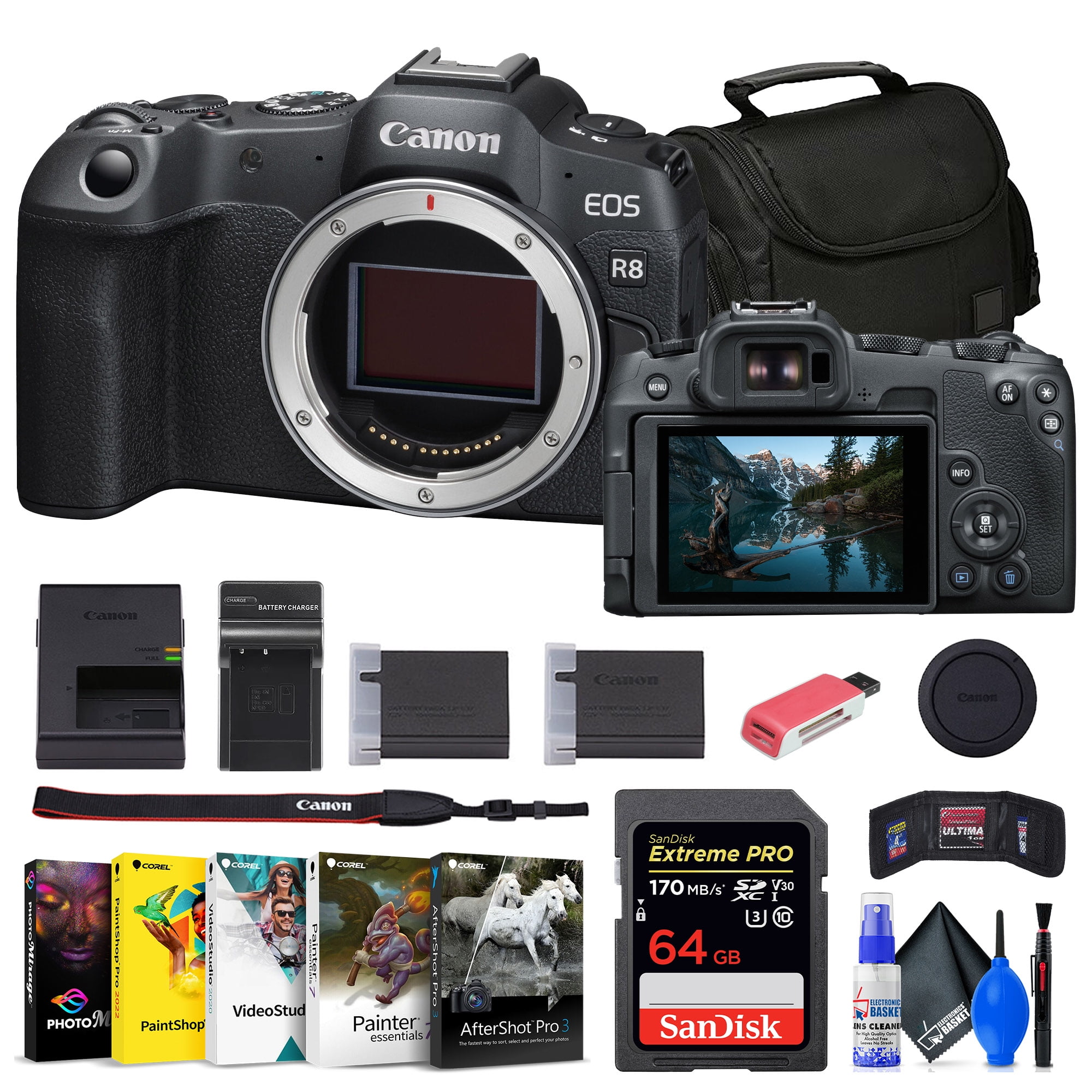 Canon EOS R Full Frame Mirrorless Digital Camera (Body Only