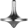 thumbnail image 1 of Peonza de acero inoxidable, exquisito equilibrio perfecto de primera calidad, escritorio de metal bien hecho, juguete Edc Little Fidget (plata, pequeño) LingWen 8390606255839, 1 of 1