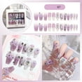 thumbnail image 2 of Manicura artesanal, producto terminado, parche de uñas de alta gama estilo Pure Desire, colección de parches de uñas Big Diamond con diamantes grandes, 2 of 2