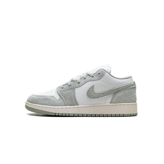 JORDAN GRADE SCHOOL Jordan 1 Low SE GS "White Seafoam" FN9137 131 from Stadium Goods