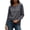 Dark Gray, variant on Kezqiaxn Long Sleeve Shirts for Women Fashion Clothing Crew Neck Loose Casual Tops Womens Blouses Fall Clothes