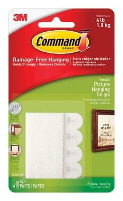 Command White Foam Picture Hanging Strips 8 PK for sale online 