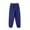 Colour Blue, variant on Esaierr 4-12 Years Baby Kids Sweatpants Solid Color Bottoms Casual Sweat Pants with Pockets Long Pants Spring Autumn Sweatpants for Boys Girls