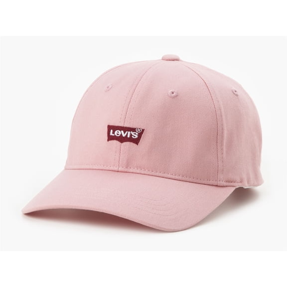 Levi's Womens Adjustable Curve Flexfit Cap ~ Housemark pink