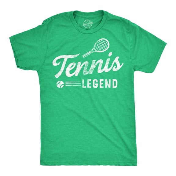 Mens Funny T Shirts Tennis Lengend Sarcastic Sports Graphic Tee for Men Graphic Tees