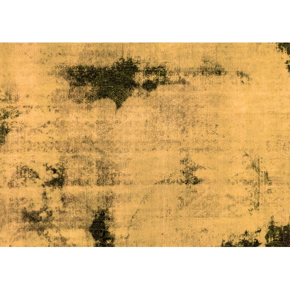 Ahgly Company Indoor Rectangle Persian Orange Bohemian Area Rugs, 5' x 7'