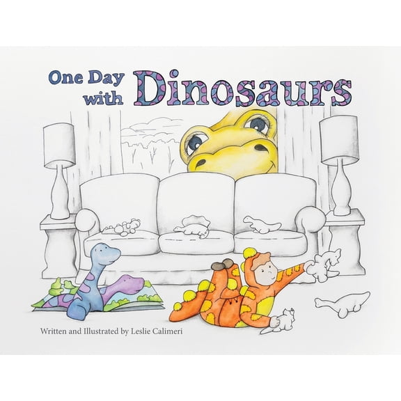 One Day with Dinosaurs, (Paperback)