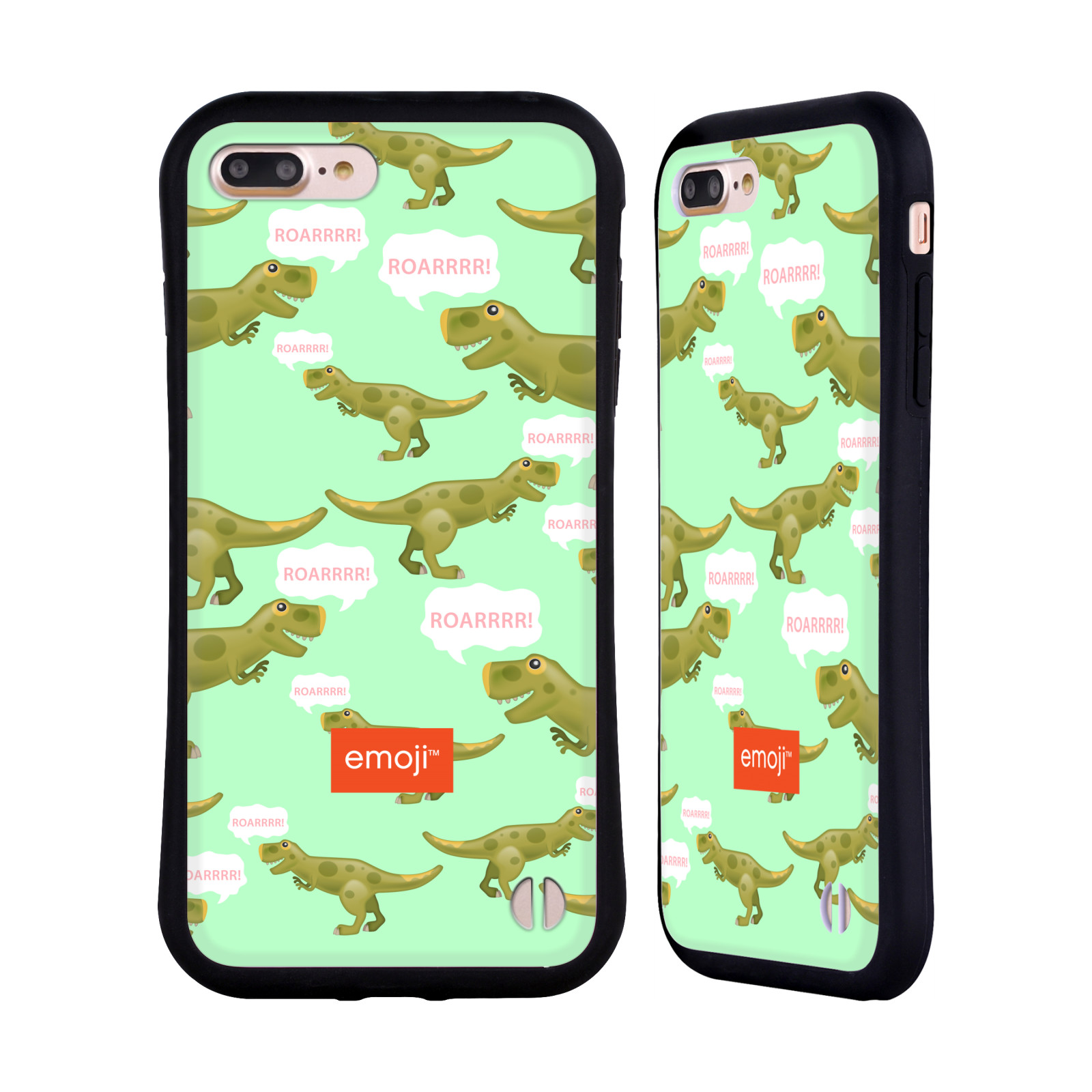 OFFICIAL EMOJI DINOSAURS HYBRID CASE FOR APPLE IPHONES PHONES