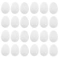 thumbnail image 1 of SHISUYAN 30pcs White Solid Plastic Pigeon Egg Dummies Bird egg for Pigeon Egg Control Artificial Egg Replacements for Pigeon Nesting Supplies and Training, 1 of 8