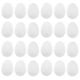 thumbnail image 1 of 30 huevos de plástico sólido para loro, huevos de pájaro falsos para cría de palomas, sustitutos artificiales de huevos de paloma para la gestión del nido e incubación., 1 of 7