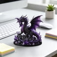 thumbnail image 6 of 3D Beaded Ash Dragon DIY Kit,Fantasy Animal Beadwork Craft Set for Beginners,Handmade Art Projects,Creative Hobby Activities,Decorative Display and Gifts Stress relief,A, 6 of 8