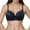 Black, variant on Aura Lane Womenâs French Lace Underwire Bra Lightweight Demi Bra with Sheer Mesh, Sexy Everyday Lingerie Black 85B