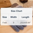 thumbnail image 2 of Gants pour Femmes, Couche Décontractée Flocon de Neige Tricot Poignet Mitaines Épaisses Chaudes, Gants pour Femmes, 2 of 7