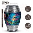 thumbnail image 2 of JAGASY Snake Urn for Adult Ashes Remains - Small Keepsake Forest Urns for Human Ashes Men - Decorative Women Urns for Daughter - Miniature Blue Urn for Memorial Funeral - 3 Inch, 2 of 7