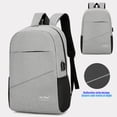 thumbnail image 6 of Three Piece Backpack Set For With Large Capacity Wear-resistive Watertight Reflective Strip Backpack With USB Charging Port, 6 of 9