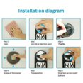 thumbnail image 5 of 5 Mode Angle Adjustable Shower Head Holder, Super Power Vacuum Suction Cup Handheld Shower Bracket, 5 of 5