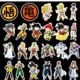 thumbnail image 4 of Dragonball Z 100 PCS Cartoon Sticker PVC Graffiti Sticker Luggage Suitcase Guitar Car Sticker Waterproof, 4 of 5