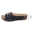 thumbnail image 4 of Orthopedic Sandals for Women Comfortable Beach Orthotic Sandals with Arch Support Black 6.5, 4 of 7