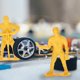 thumbnail image 5 of 45pcs Engineering Man Model Toy Kit Figuras de plástico Model Play Set para niños, 5 of 6