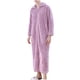thumbnail image 1 of Batas de hombre de color sólido de franela cálida ropa de hogar con absorción de agua batas de secado al aire bata de baño hasta la rodilla pijamas de hombre camisón de poliéster, 1 of 1