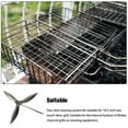 thumbnail image 3 of serony 22-1/2-Inch One-Touches Cleaning System for Kettle Grills Rustproof Webers Grill Parts Accessories Waterproof BBQ Tools, 3 of 7