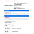 thumbnail image 2 of Wiper Blade - Compatible with 2001 - 2010 Dodge Dakota - Anco, 2 of 2