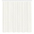thumbnail image 3 of Abstract Shower Curtain, Rhythmic Minimalistic Arrangement of Hexagons Pattern on Plain Backdrop, Fabric Bathroom Set with Hooks, 69W X 70L Inches, White and Pale Yellow, by Ambesonne, 3 of 3