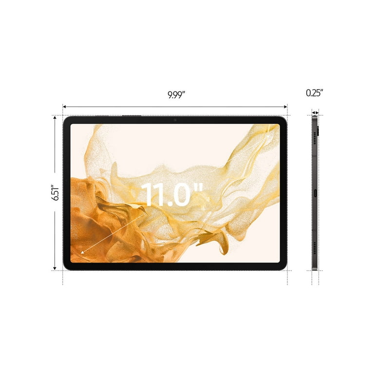 Samsung Galaxy Tab S8 11” Tablet, 128GB Wi-Fi, Android, S Samsung Galaxy Tab S8 11” Tablet, 128GB Wi-Fi, Android, S