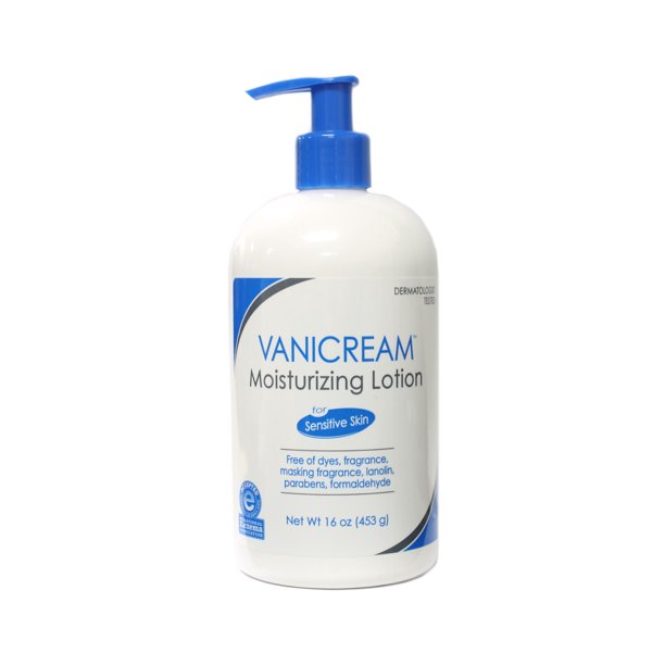 Vanicream Moisturizing Lotion For Sensitive Skin 16 Fl Ounce Walmart