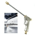 thumbnail image 7 of 2025 Upgraded Garden Hose Nozzle Sprayer, 100% Heavy Duty Metal Water Hose Nozzle, High Pressure Spray Gun With 3/4" Brass Quick Connectors, for Watering Plants & Lawns, Patio Cleaning, Car Washing, 7 of 7