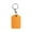 Id Holder Keychain #4, variant on Id Holder Keychain, Pu Keychain With Yellow D-Shaped Key Ring, Rectangular Access Card Holder - Hangs Id Cards Key Cards Access Control Cards, Pu Material, Rectangle Design - For