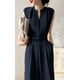 thumbnail image 5 of Elegante mono adelgazante de cintura reductor de edad de color sólido, ropa de mujer, pantalones sencillos de moda para viajeros, 5 of 5