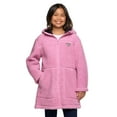 thumbnail image 6 of Roxy Youth Girls Zip Front Plush Hooded Jacket (Purple, S), 6 of 7
