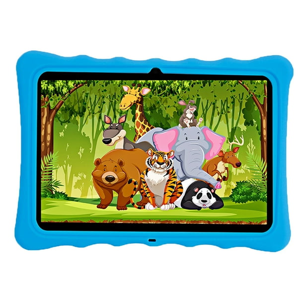 Tablet PC para niños de 10 pulgadas, tableta para niños con cámara dual para trabajo de estudio (azul) Ehuebsd Para estrenar