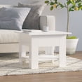 thumbnail image 1 of vidaXL Coffee Table High Gloss White 55x55x42 cm Engineered Wood, 1 of 4