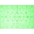 thumbnail image 1 of Ahgly Company Indoor Rectangle Persian Emerald Green Traditional Area Rugs, 2' x 3', 1 of 4