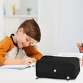 thumbnail image 6 of Under $1 Pencil Case, Elementary Campus High Campus Transparent Pencil Bag Large Capacity Pencil Case Stationery Box Pencil Case Back to College, 6 of 6