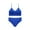 Blue, variant on ZQUUVOU Women's Bralette Panty Set Seamless Lace Trim Comfortable Wireless for Yoga Light Exercise Underwear Set Pink