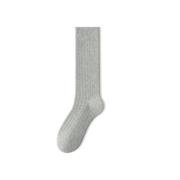 Crew Socks for Women Ruffle Socks Thigh High Socks (Uniform Size 2 Pairs)