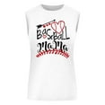 thumbnail image 4 of Puliio Womens Tank Tops Baseball O Neck Tank Women Print Baseball Tanks Cute Workout Graphic Casual Summer Sleeveless Vest Top, 4 of 4