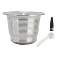 thumbnail image 1 of Cápsula de Café Ticfox Acero Inoxidable Recargable Reutilizable para Nespresso con Cuchara y Cepillo, 1 of 14