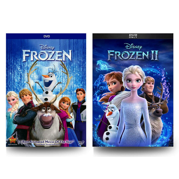 Frozen 1 and 2 Movie Collection (DVD) (Disney)