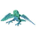 thumbnail image 1 of Juguete de loro impreso en 3D para niños, figura realista de pájaro con alas móviles, decoración de escritorio, estatua de loro flexible, juguete articulado de pájaro., 1 of 5