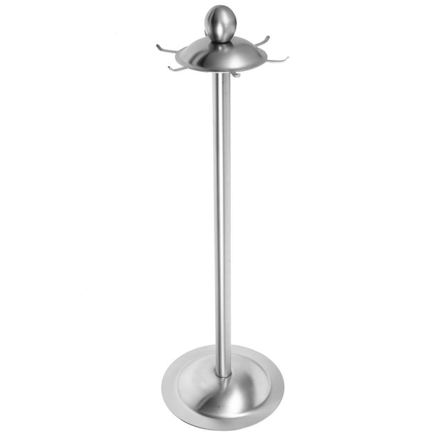Soporte para cucharas de mesa de cocina, soporte de acero inoxidable para cucharones, soporte para cucharones de sopa, suministros de cocina
