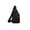 Noir, variante sur Birdeem Sac de Poitrine en Toile pour Adultes, Sac Messager Bandoulière avec Sangle Ajustable, Grande Capacité à Multiples Poches en Toile Durable pour la Randonnée en Plein Air et les Déplacements Quotidiens, Spacieux Sac à Bandoulière Unisexe