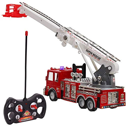 remote control fire truck extending ladder