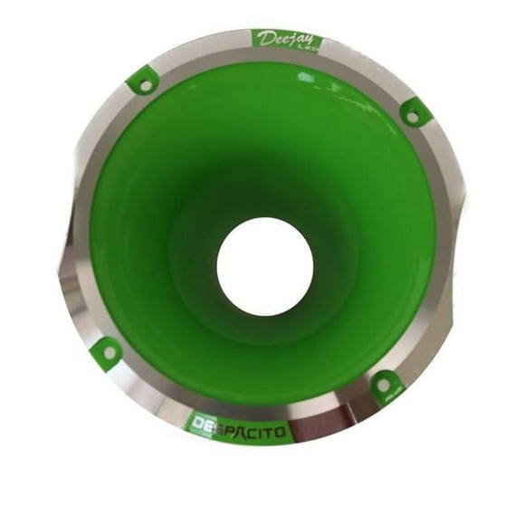 Deejay LED TBH1450GREEN 2 in. Metal Speaker Horn, Green